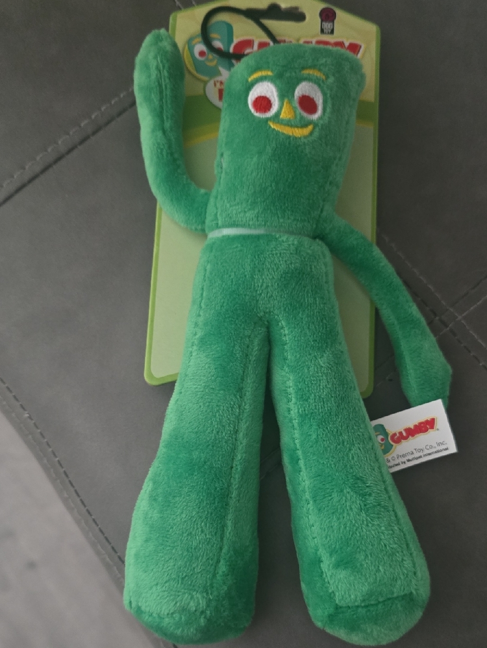 NEWGUMBY I SQUEAKPlush Toy - Green Kids Plush/dog Toy